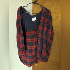 flannel with good from american eagle